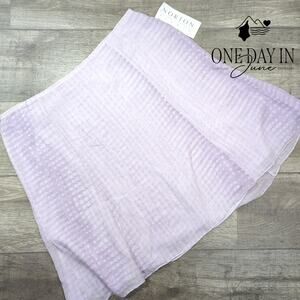 Norton McNaughton Silk Layered Light Mini Skirt Size 18